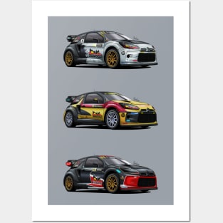 Citroen DS3 WRX - Petter Solberg Posters and Art